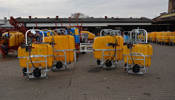 Suspended field sprayers with beam 15 – 18 m