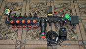 ARAG Proportional 5-valves with control from cabin (on-off working and pressure regulating)